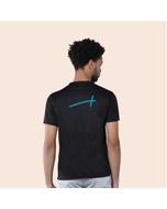 Greys&Blues Mobilitee Round Neck T-Shirt- Black SH